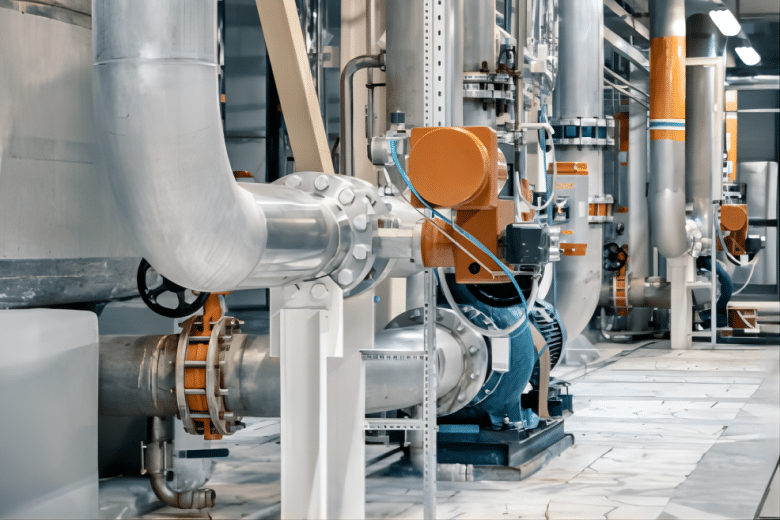 proportioning pump control valves on pipeline system