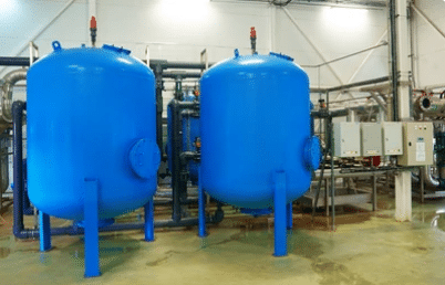 Cleaning, disinfection and disinfection of tanks for drinking water preparation