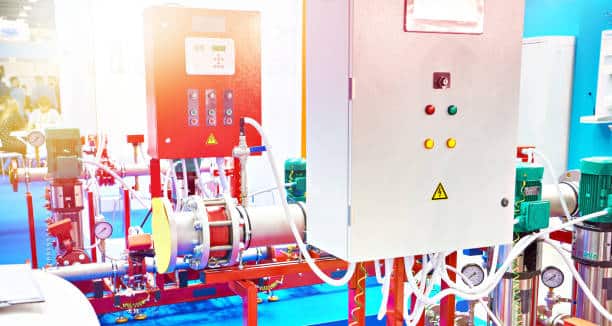 How is a chemical injection skid used in water treatment