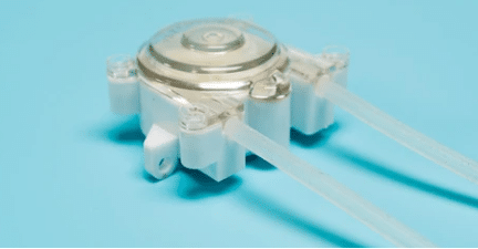 Microfluidic peristaltic pump components